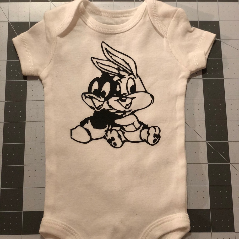 Handmade baby onesie